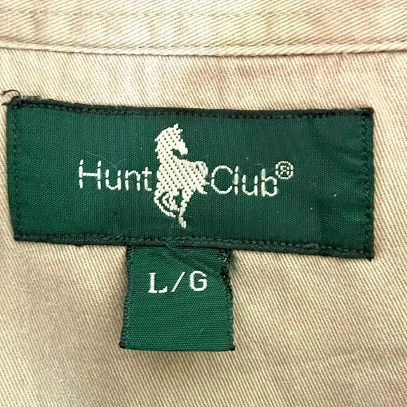 HUNT CLUB AUTHENTIC CORDUROY NAVY BLUE SHIRT FOR MEN’S & WOMEN’S - Picture 5 of 5